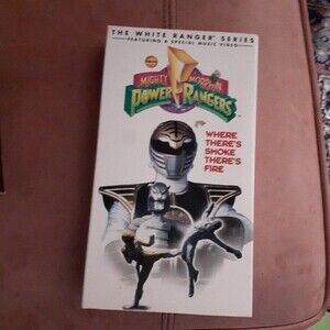 Power Rangers where there's smoke there's fire VCR video tape vhs